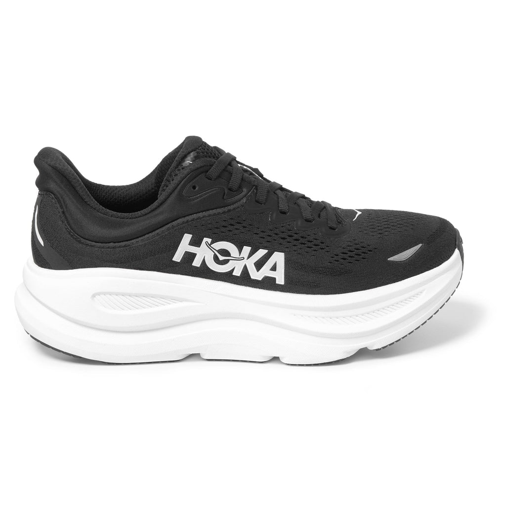 Women's Bondi 9 Road-Running Shoes - Black/White - view 1