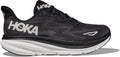 Men's Clifton 9 Road-Running Shoes - Black/White - view 1