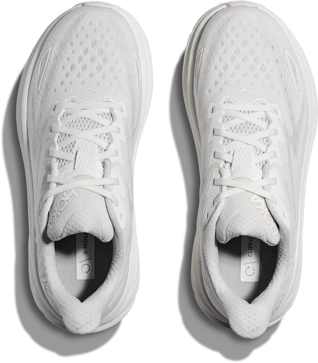 Men's Clifton 9 Road-Running Shoes - White/White - view 6