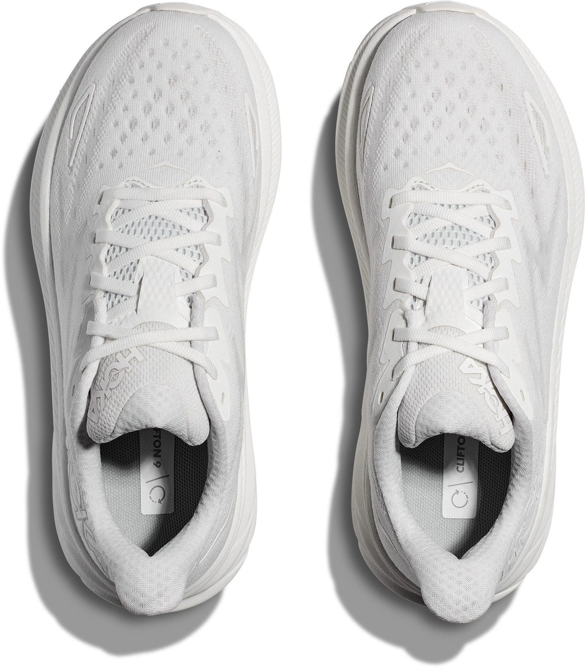 Men's Clifton 9 Road-Running Shoes - White/White - view 6