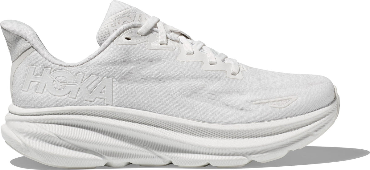 Men's Clifton 9 Road-Running Shoes - White/White - view 1