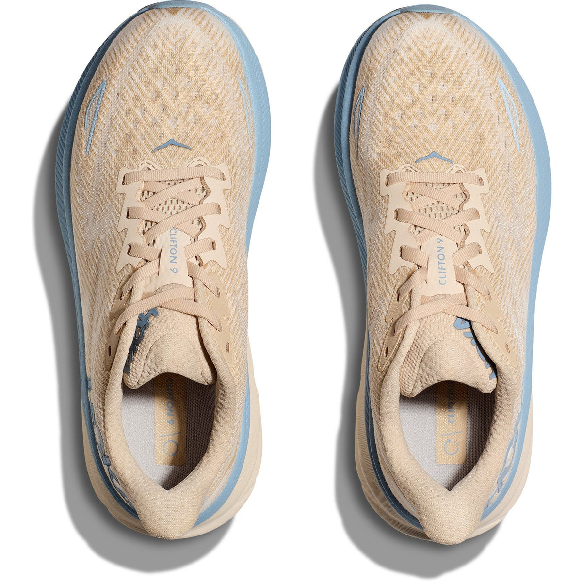 Men's Clifton 9 Road-Running Shoes - Oak/Alabaster - view 7
