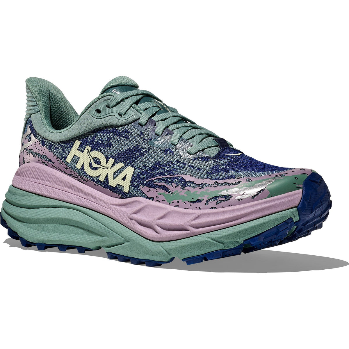 Women's Stinson 7 Trail-Running Shoes - Rosemary/Fragrant Lilac - view 3