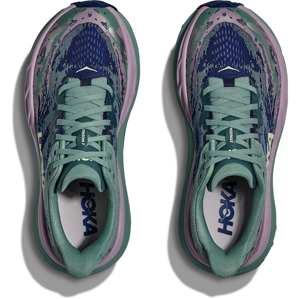 Women's Stinson 7 Trail-Running Shoes - Rosemary/Fragrant Lilac - view 6