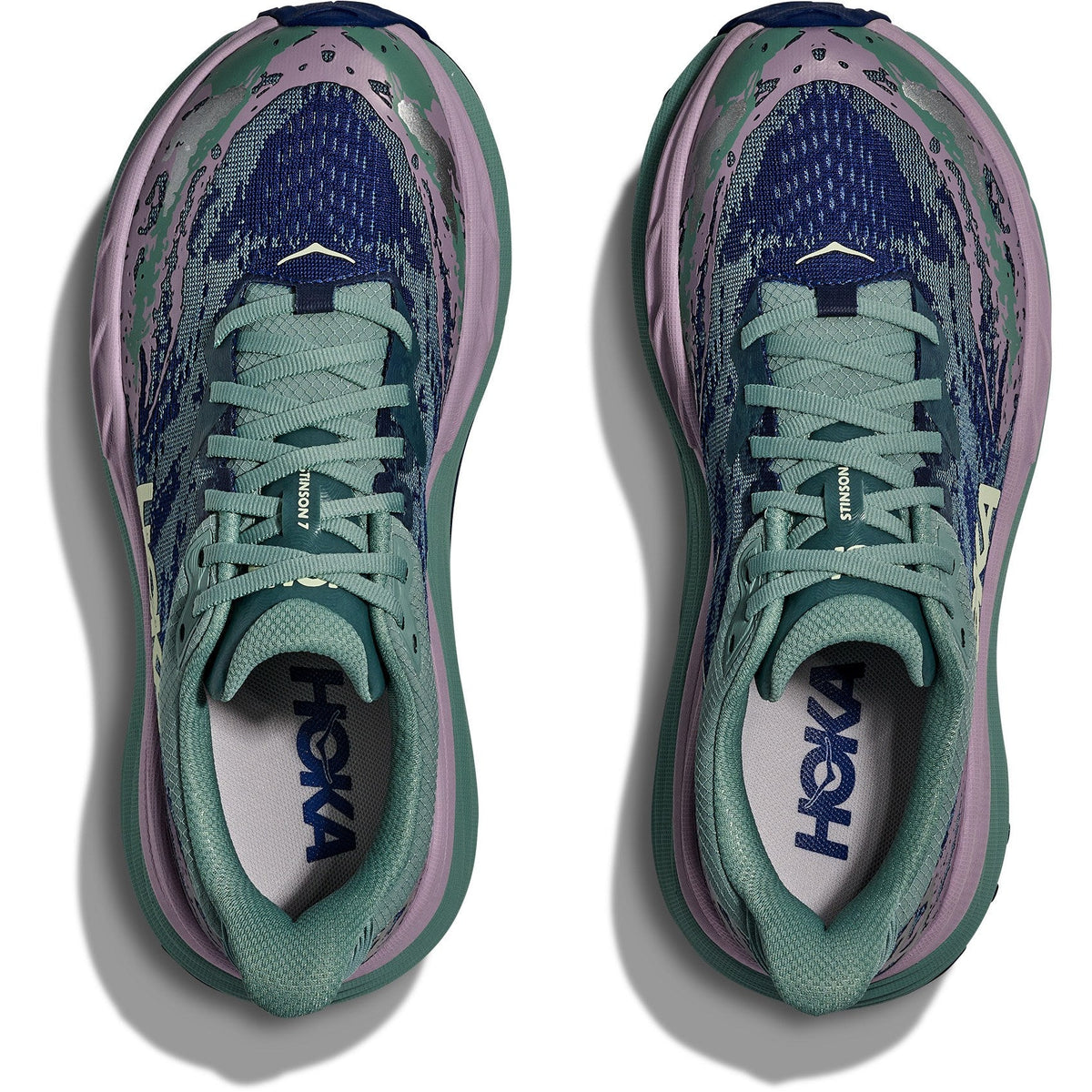 Women's Stinson 7 Trail-Running Shoes - Rosemary/Fragrant Lilac - view 6