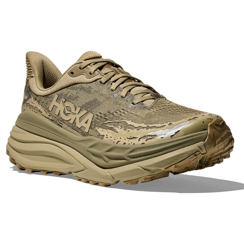 Men's Stinson 7 Trail-Running Shoes - Oyster Mushroom/Wild Mushroom - view 3