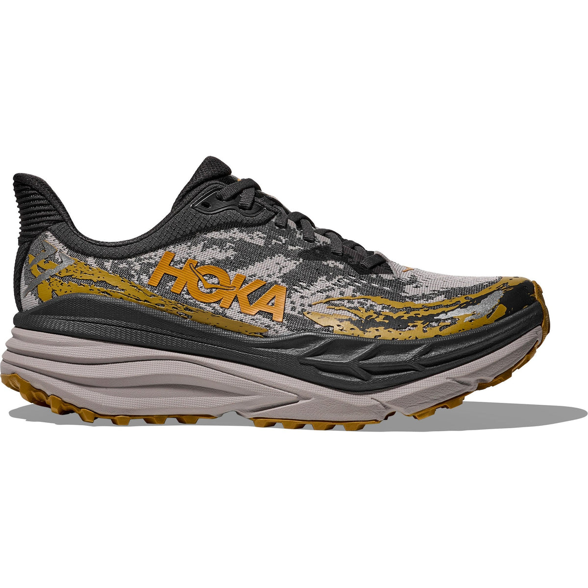 Men's Stinson 7 Trail-Running Shoes - Black/Cement - view 1