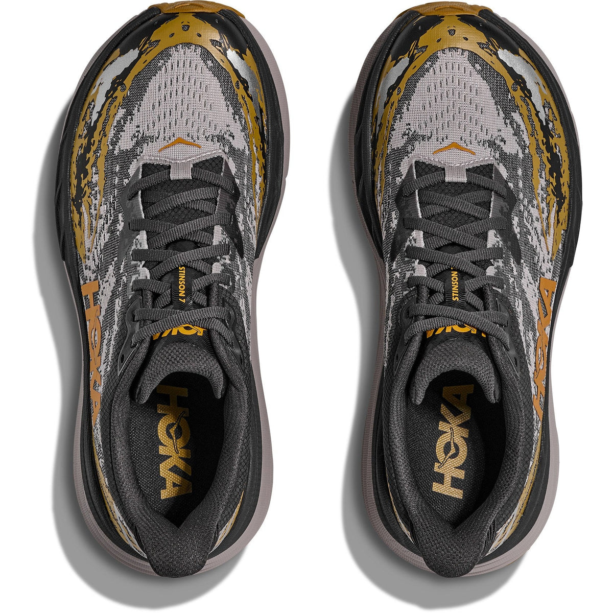 Men's Stinson 7 Trail-Running Shoes - Black/Cement - view 6