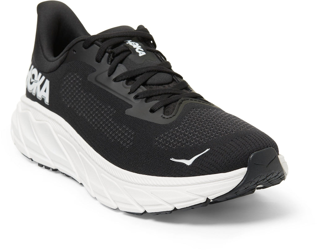 Men's Arahi 7 Road-Running Shoes - Black/White - view 3