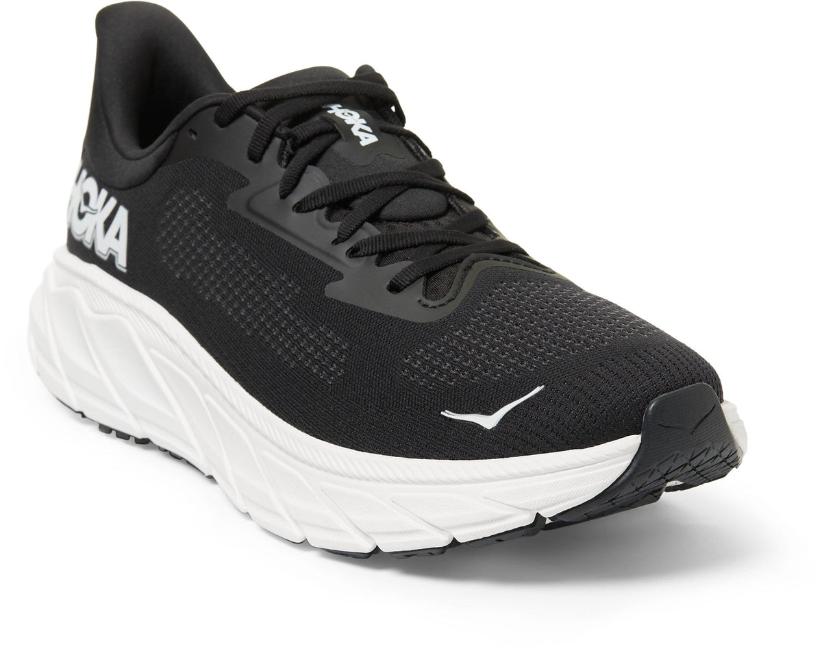 Men's Arahi 7 Road-Running Shoes - Black/White - view 3