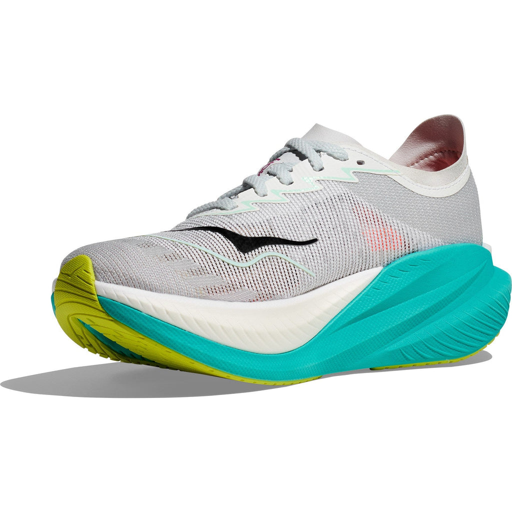 Women's Mach X 2 Road-Running Shoes - Frost/Electric Aqua - view 4