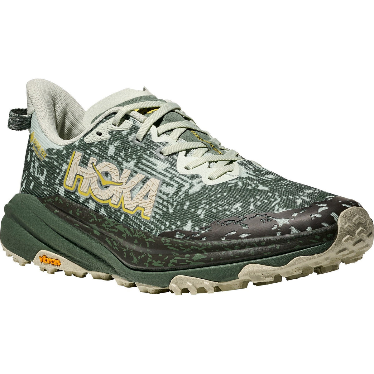 Men's Speedgoat 6 GTX Trail-Running Shoes - Sea Glass/Fern - view 3