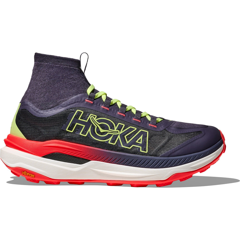 Men's Tecton X 3 Trail-Running Shoes - Squid Ink/Neon Flame - view 1