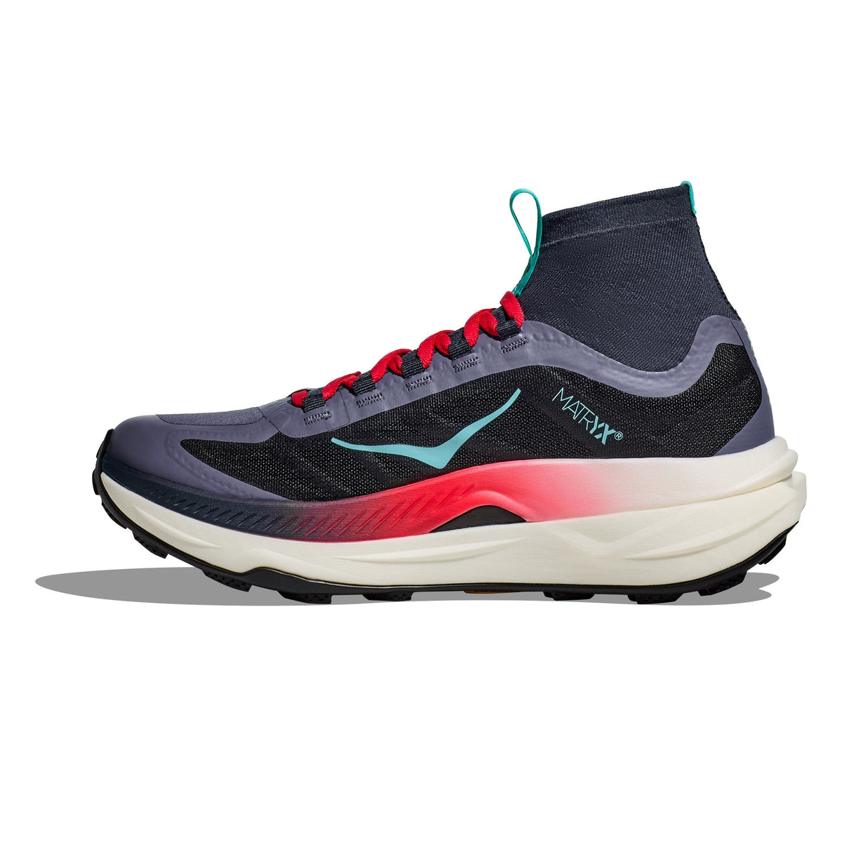 Women's Tecton X 3 Trail-Running Shoes - Stormy Skies/Cerise - view 2