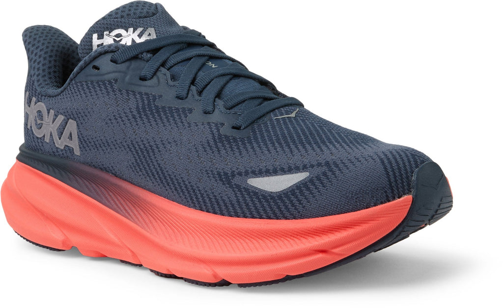 Women's Clifton 9 GTX Road-Running Shoes - Varsity Navy/Nautical Dusk - view 3