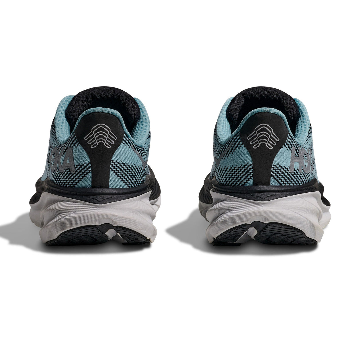 Women's Clifton 9 GTX Road-Running Shoes - Black/Raindrop - view 5