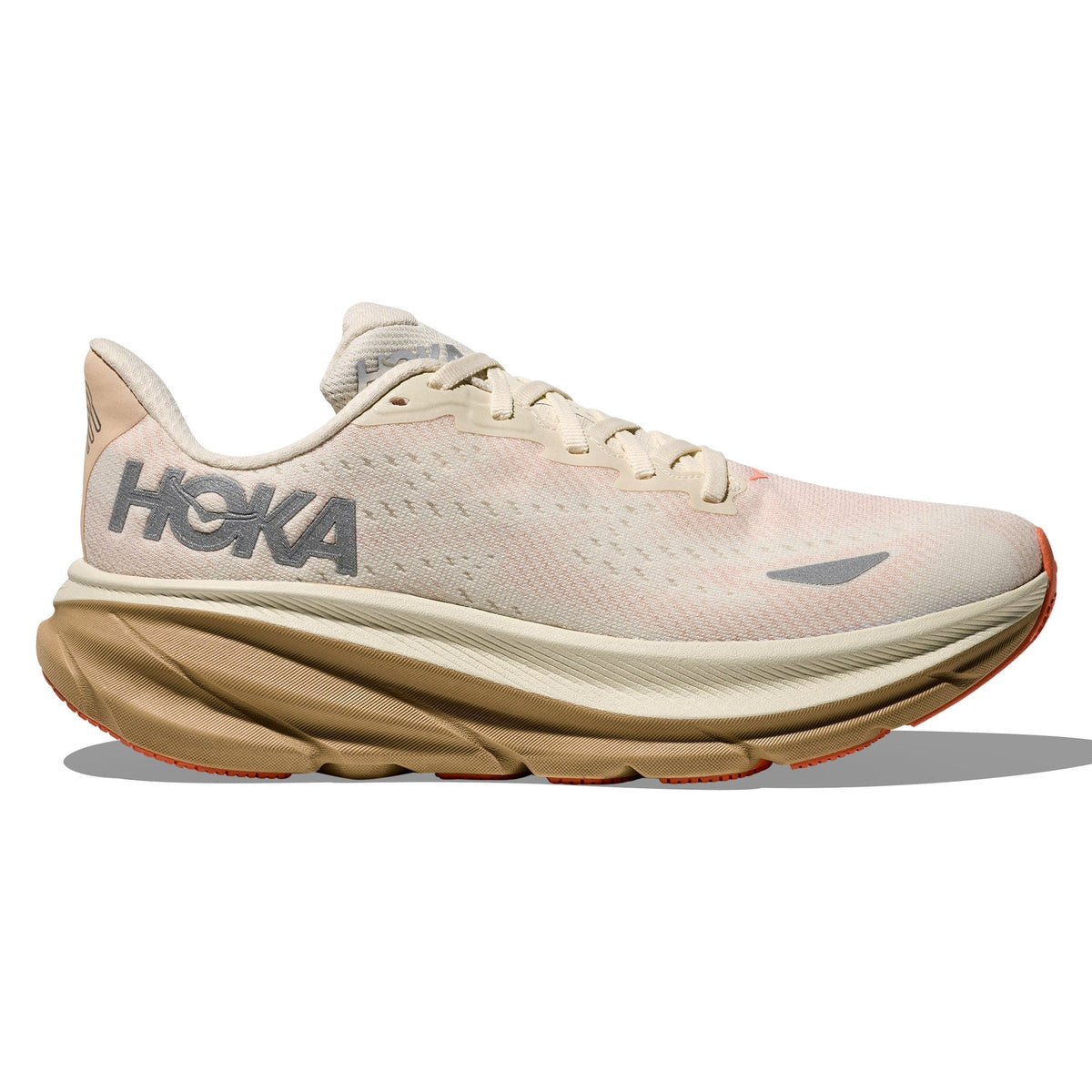Women's Clifton 9 GTX Road-Running Shoes - Eggshell/Khaki - view 1