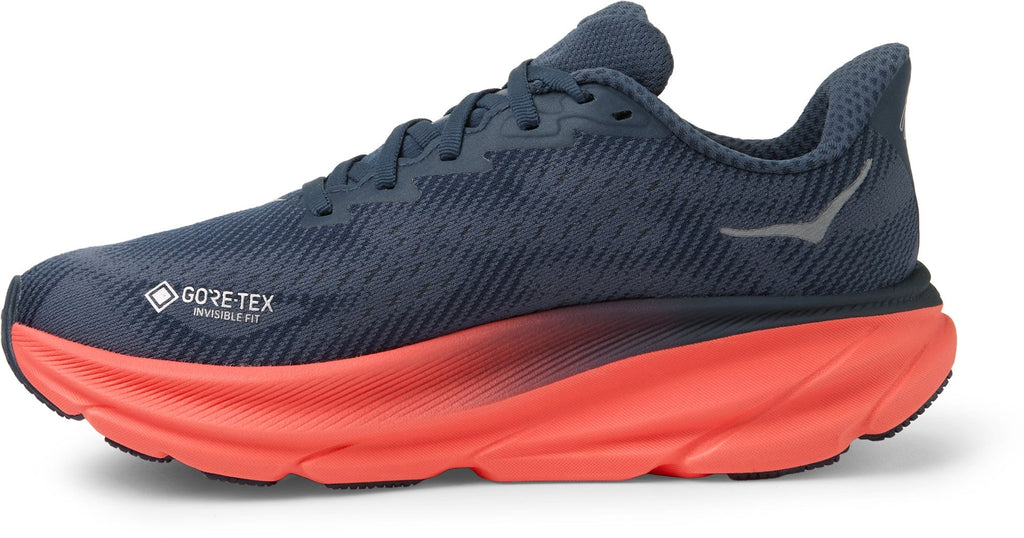 Women's Clifton 9 GTX Road-Running Shoes - Varsity Navy/Nautical Dusk - view 2