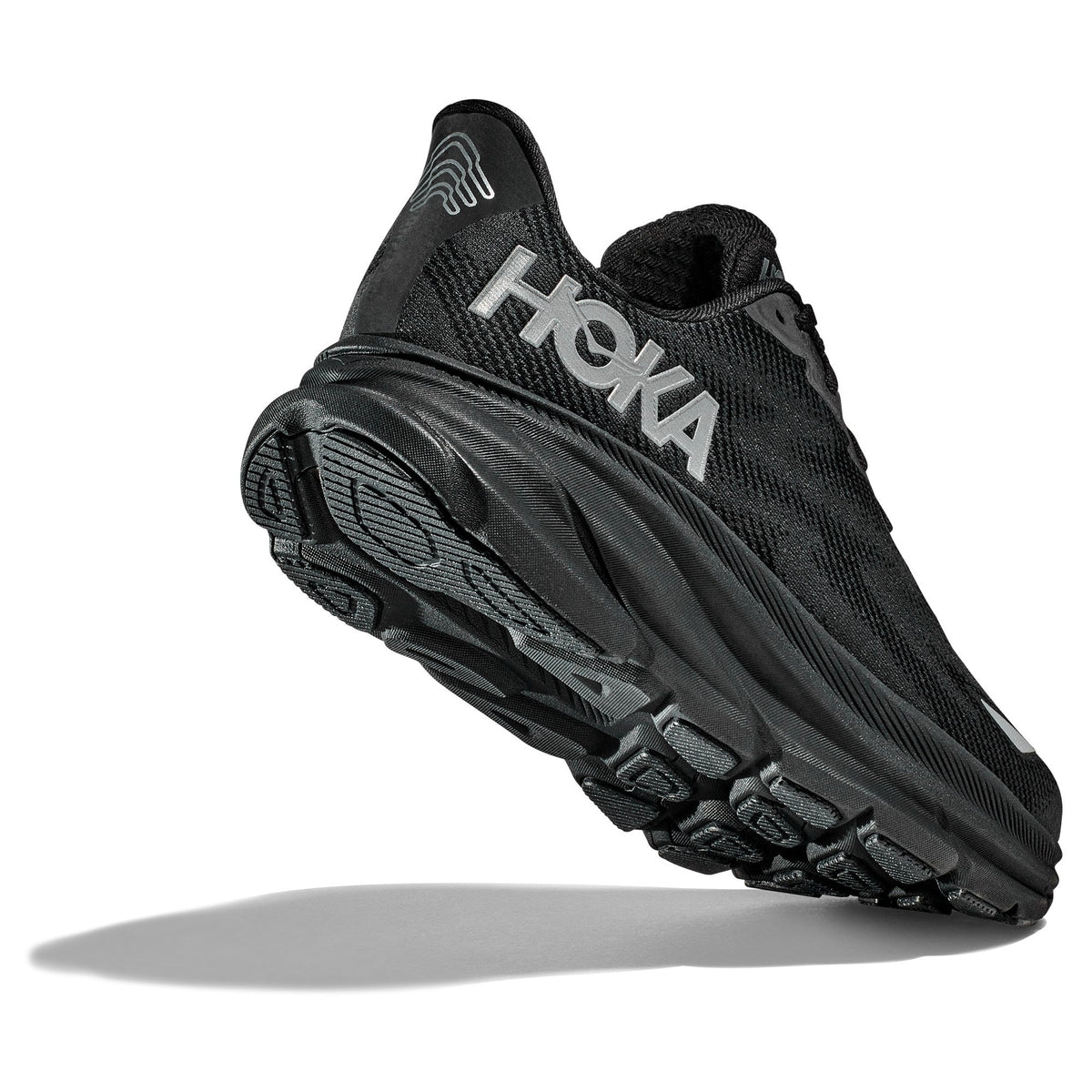 Women's Clifton 9 GTX Road-Running Shoes - Black/Black - view 5