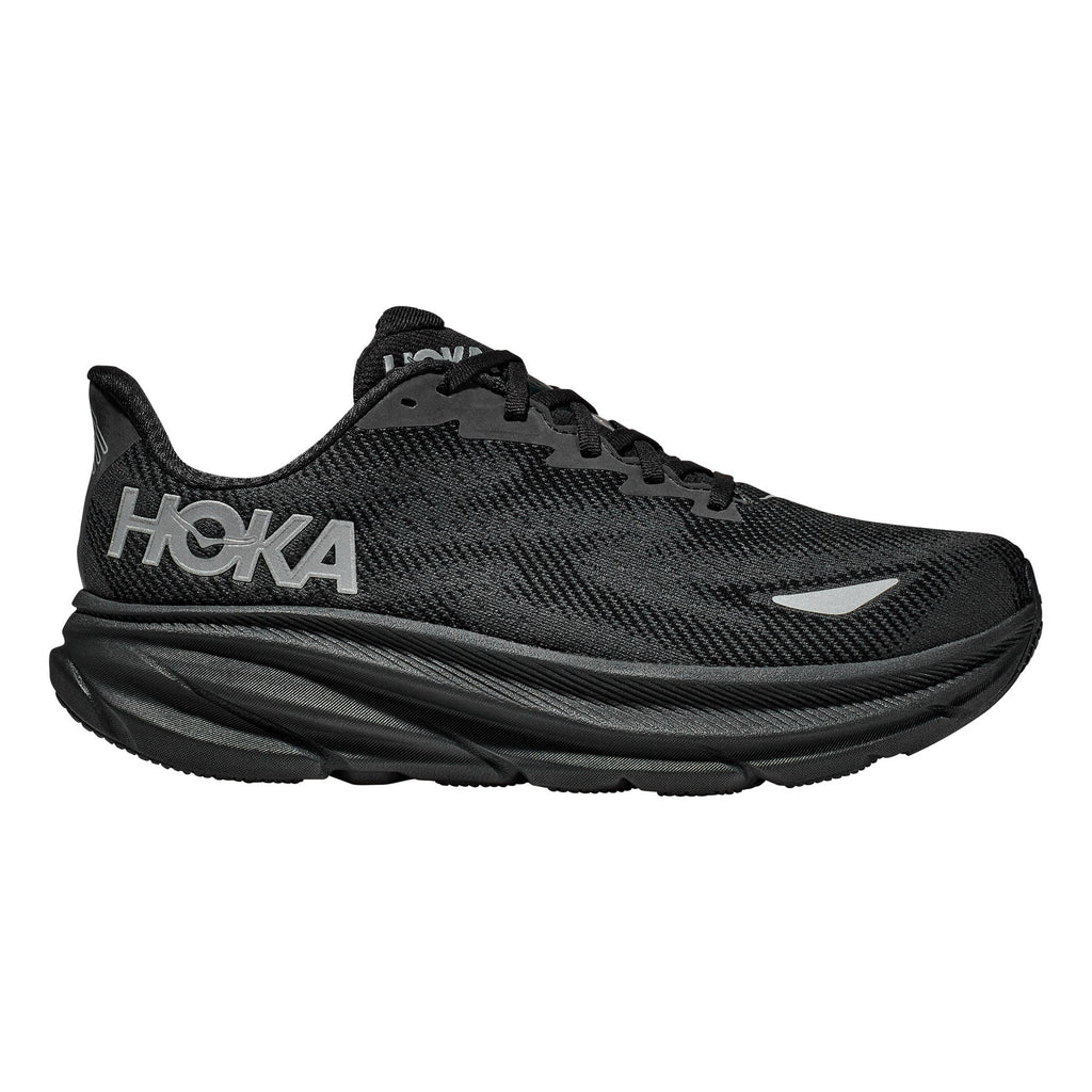 Men's Clifton 9 GTX Road-Running Shoes - Black/Black - view 1