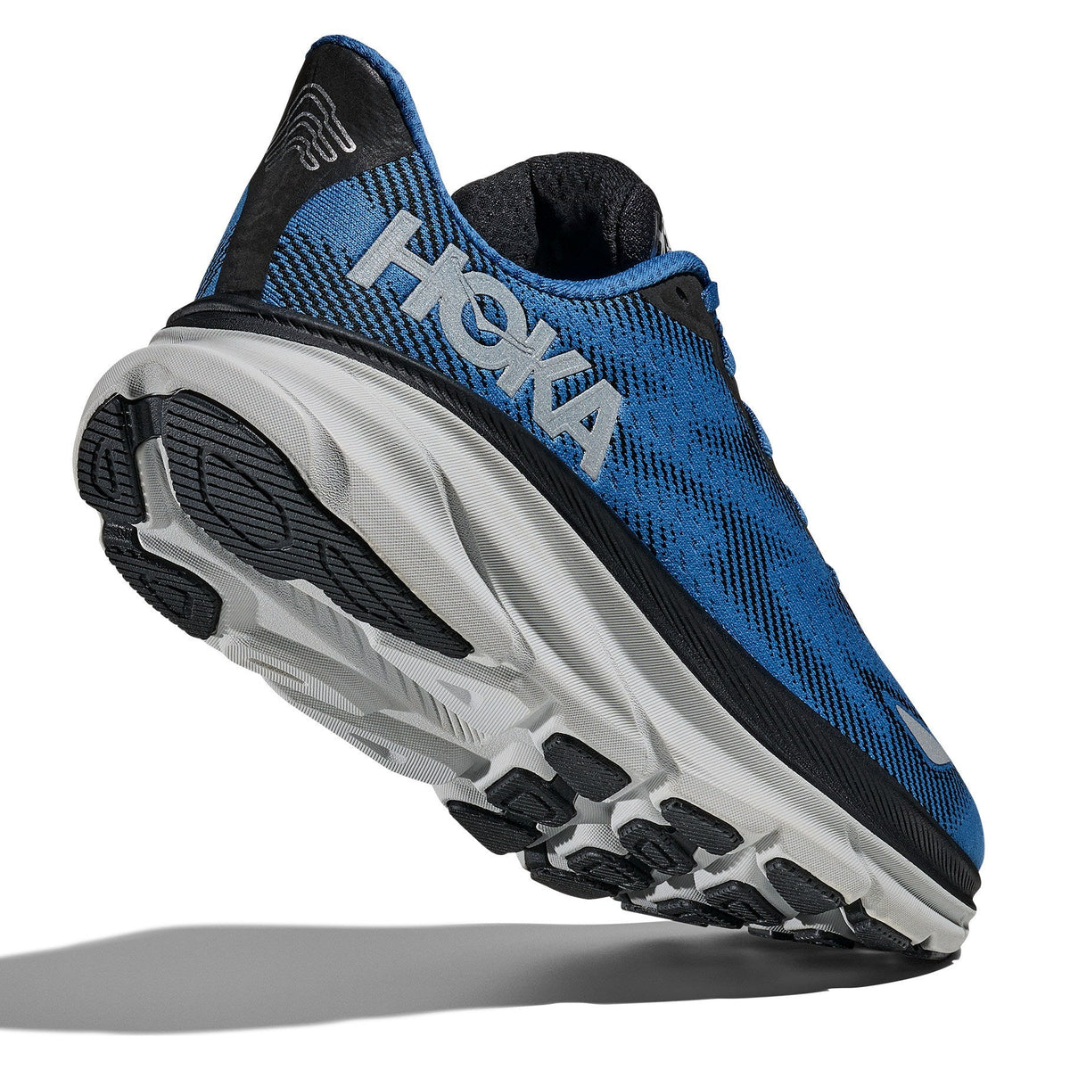Men's Clifton 9 GTX Road-Running Shoes - Black/Foggy Night - view 7