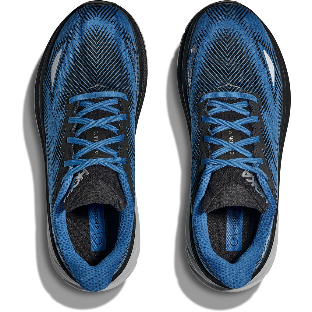 Men's Clifton 9 GTX Road-Running Shoes - Black/Foggy Night - view 5