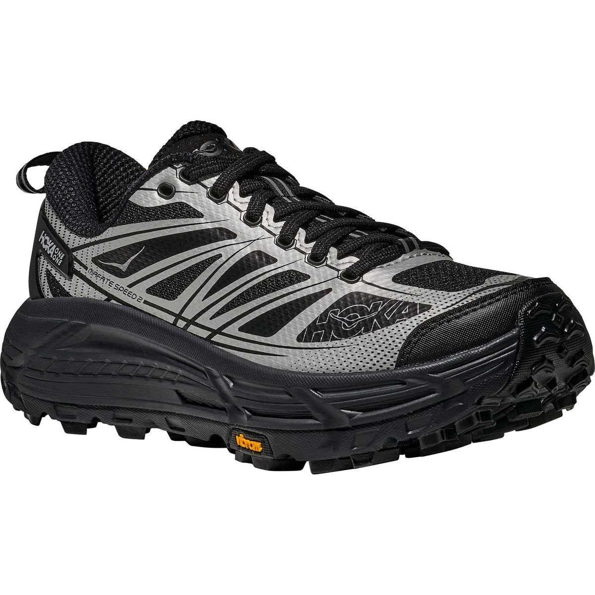 Women's Mafate Speed 2 Trail-Running Shoes - Black/Silver - view 3