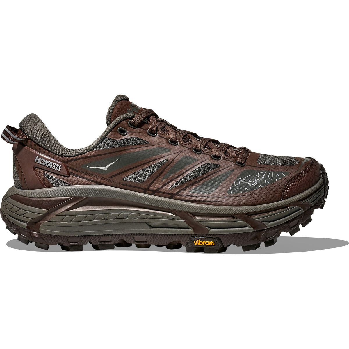 Men's Mafate Speed 2 Trail-Running Shoes - Asphalt Grey/Walnut - view 1