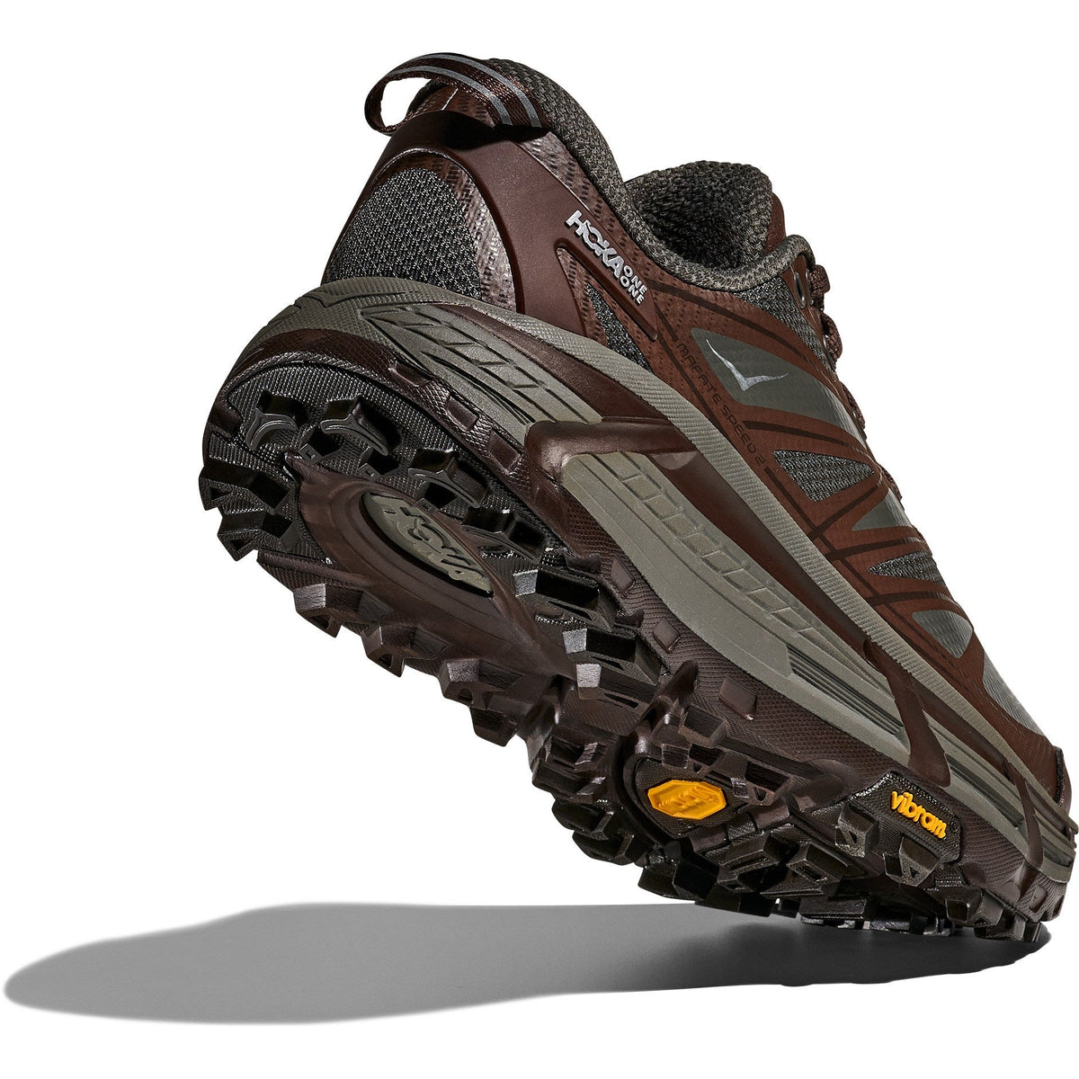 Women's Mafate Speed 2 Trail-Running Shoes - Asphalt Grey/Walnut - view 7