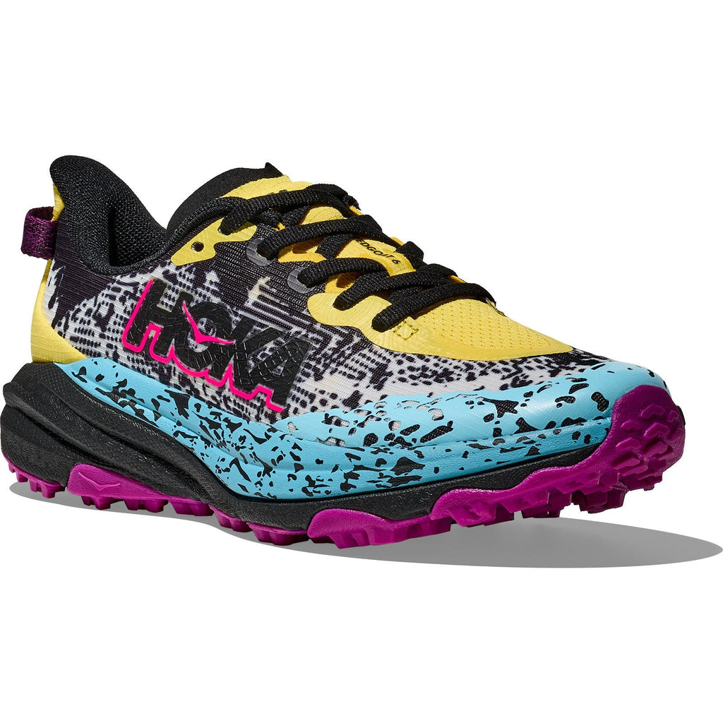 Kids' Speedgoat 6 Trail-Running Shoes - Electric Lemon/Black - view 3