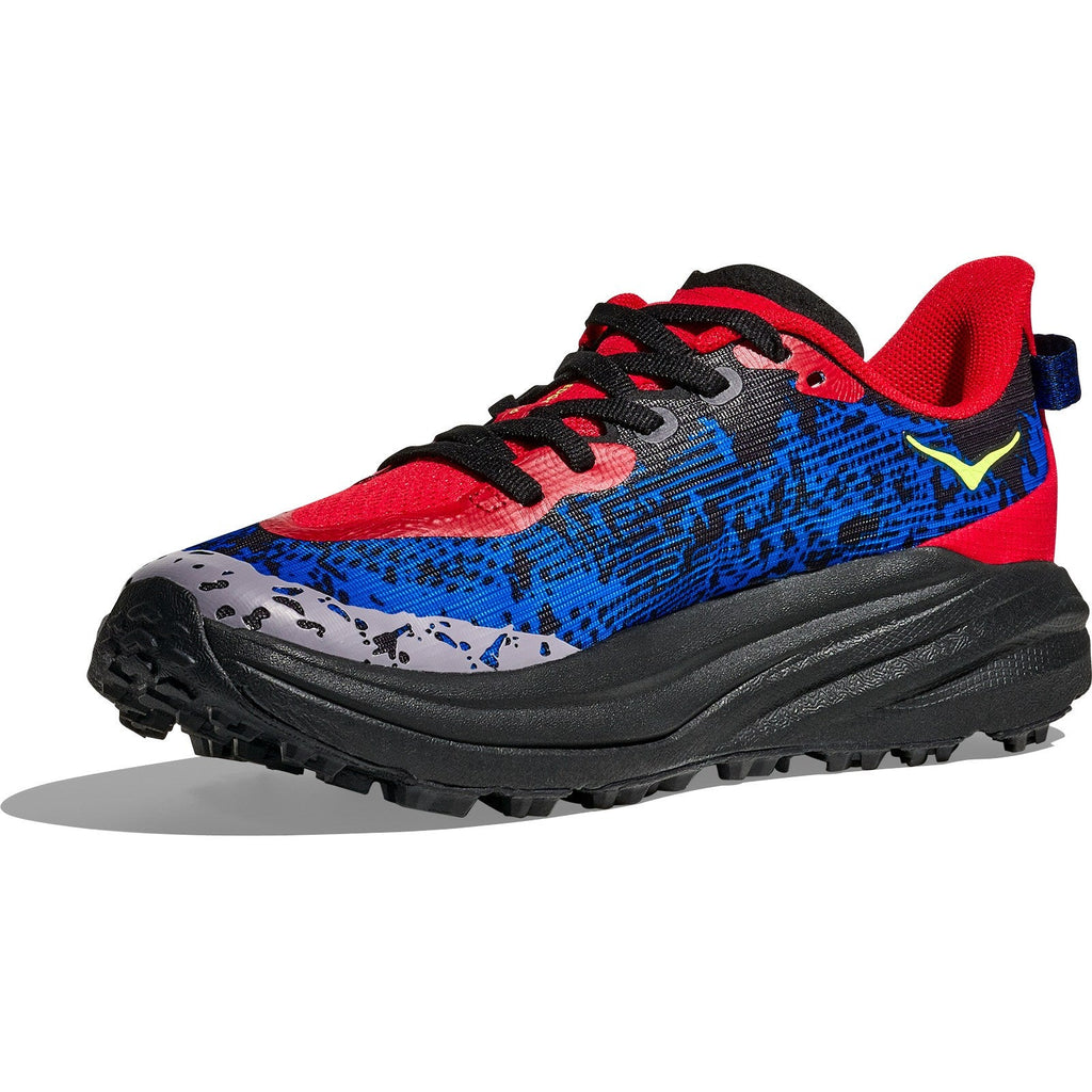 Kids' Speedgoat 6 Trail-Running Shoes - Vermillion/Black - view 4