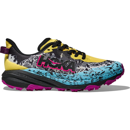 Kids' Speedgoat 6 Trail-Running Shoes - Electric Lemon/Black - view 1