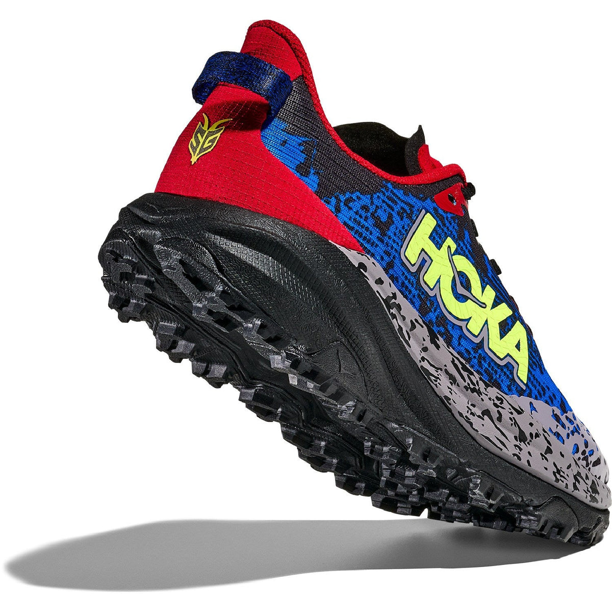 Kids' Speedgoat 6 Trail-Running Shoes - Vermillion/Black - view 7