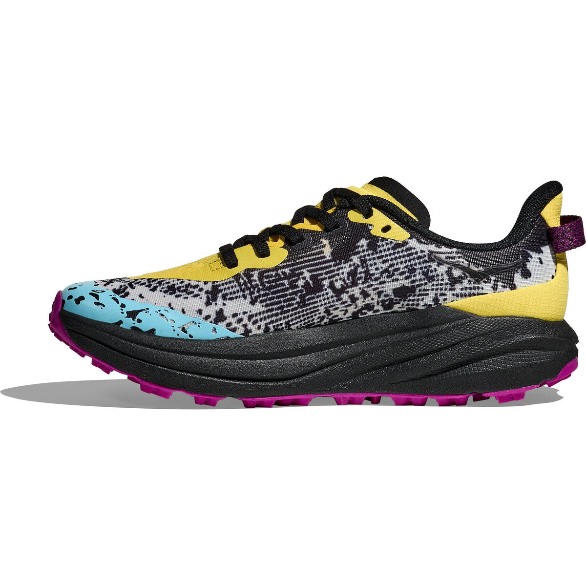 Kids' Speedgoat 6 Trail-Running Shoes - Electric Lemon/Black - view 2