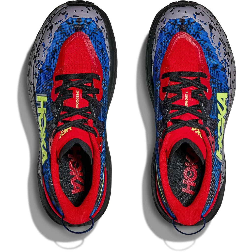 Kids' Speedgoat 6 Trail-Running Shoes - Vermillion/Black - view 6