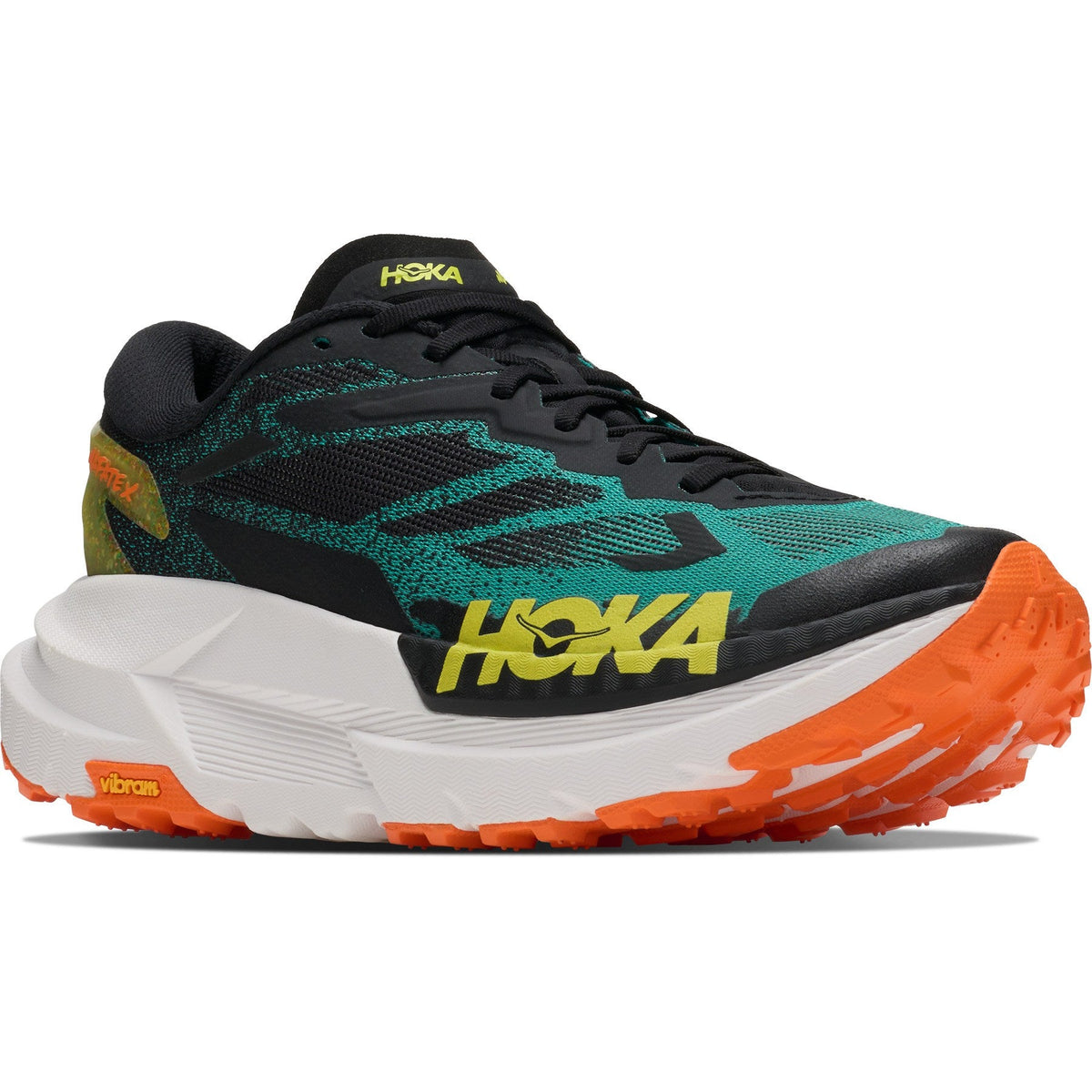 Men's Mafate X Trail-Running Shoes - Black/Electric Aqua - view 3