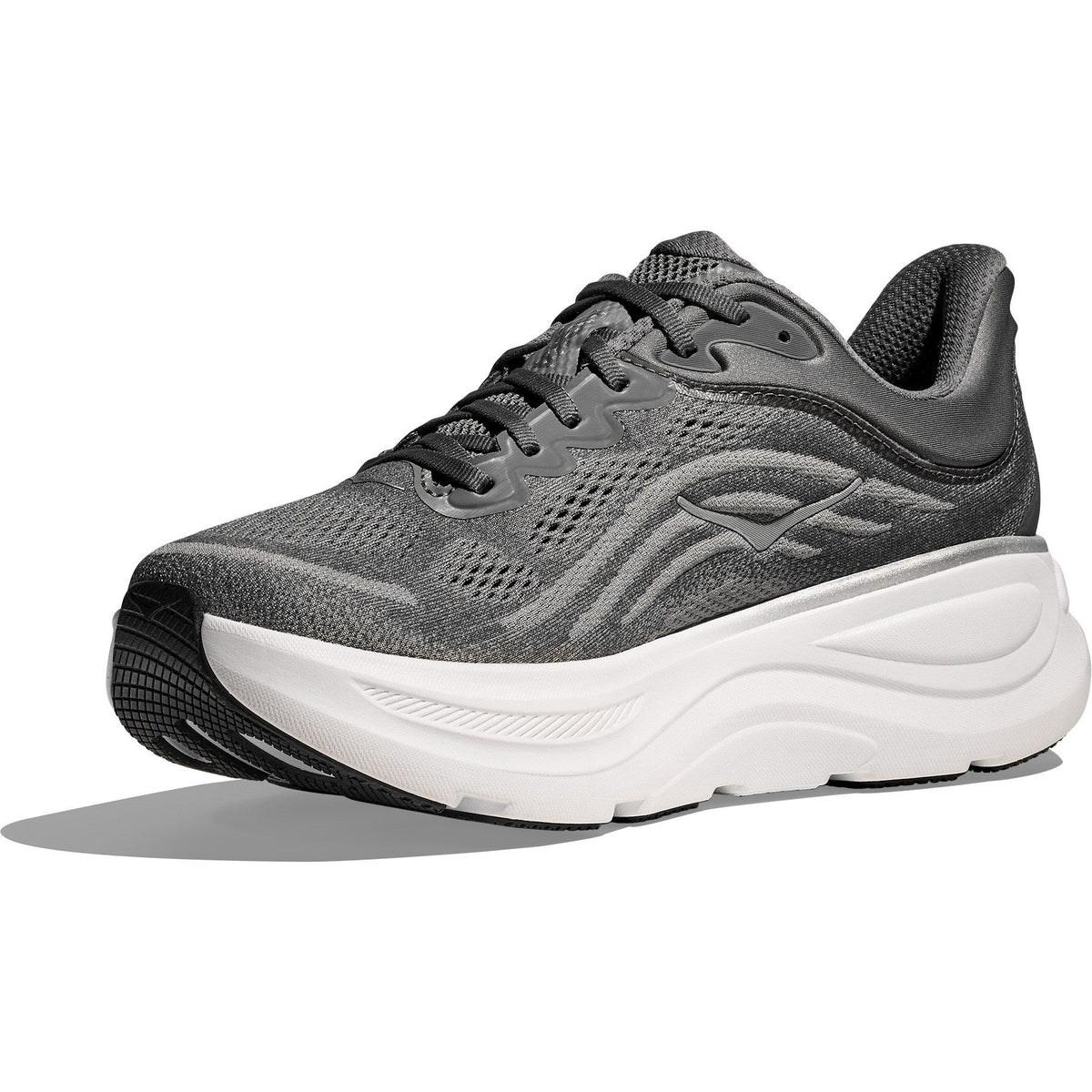 Men's Bondi 9 Road-Running Shoes - Asteroid/Silver - view 4