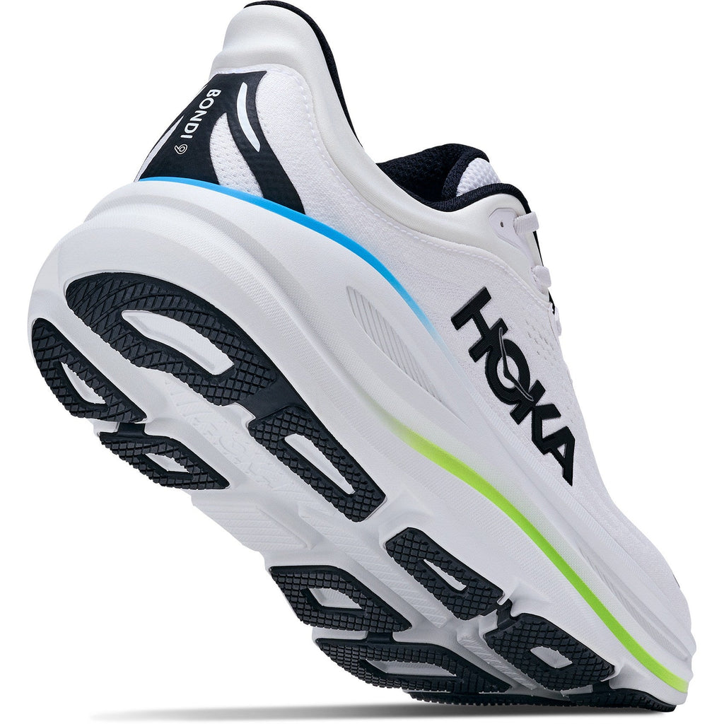 Men's Bondi 9 Road-Running Shoes - Frost/Black - view 8