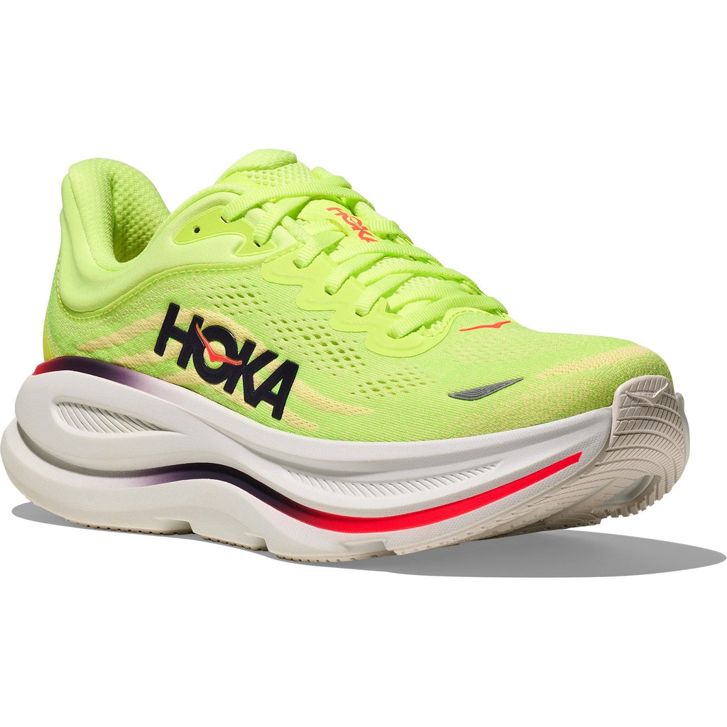 Men's Bondi 9 Road-Running Shoes - Neon Yuzu/Sunlight - view 3