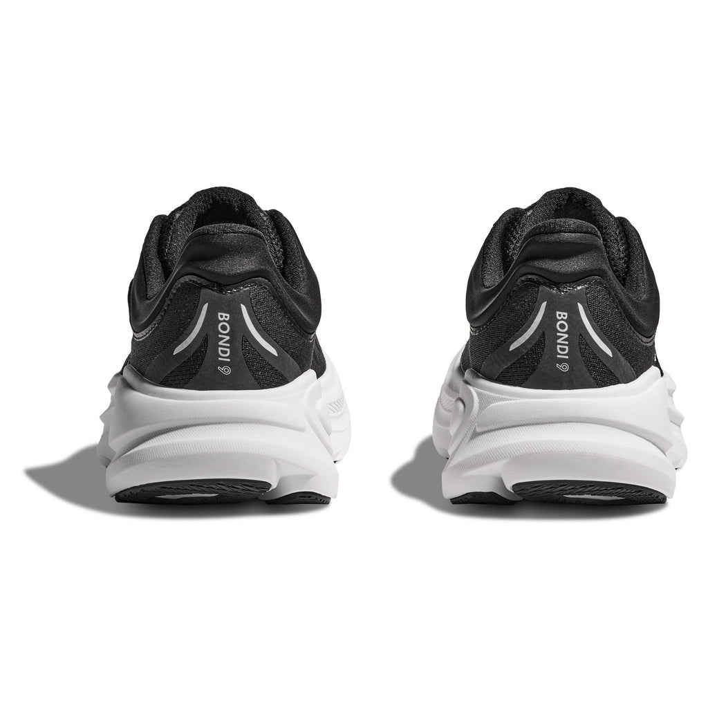 Men's Bondi 9 Road-Running Shoes - Black/White - view 6