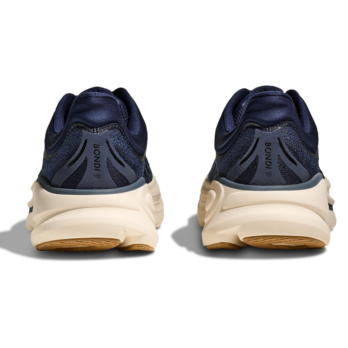 Men's Bondi 9 Road-Running Shoes - Midnight Blue/Varsity Navy - view 5