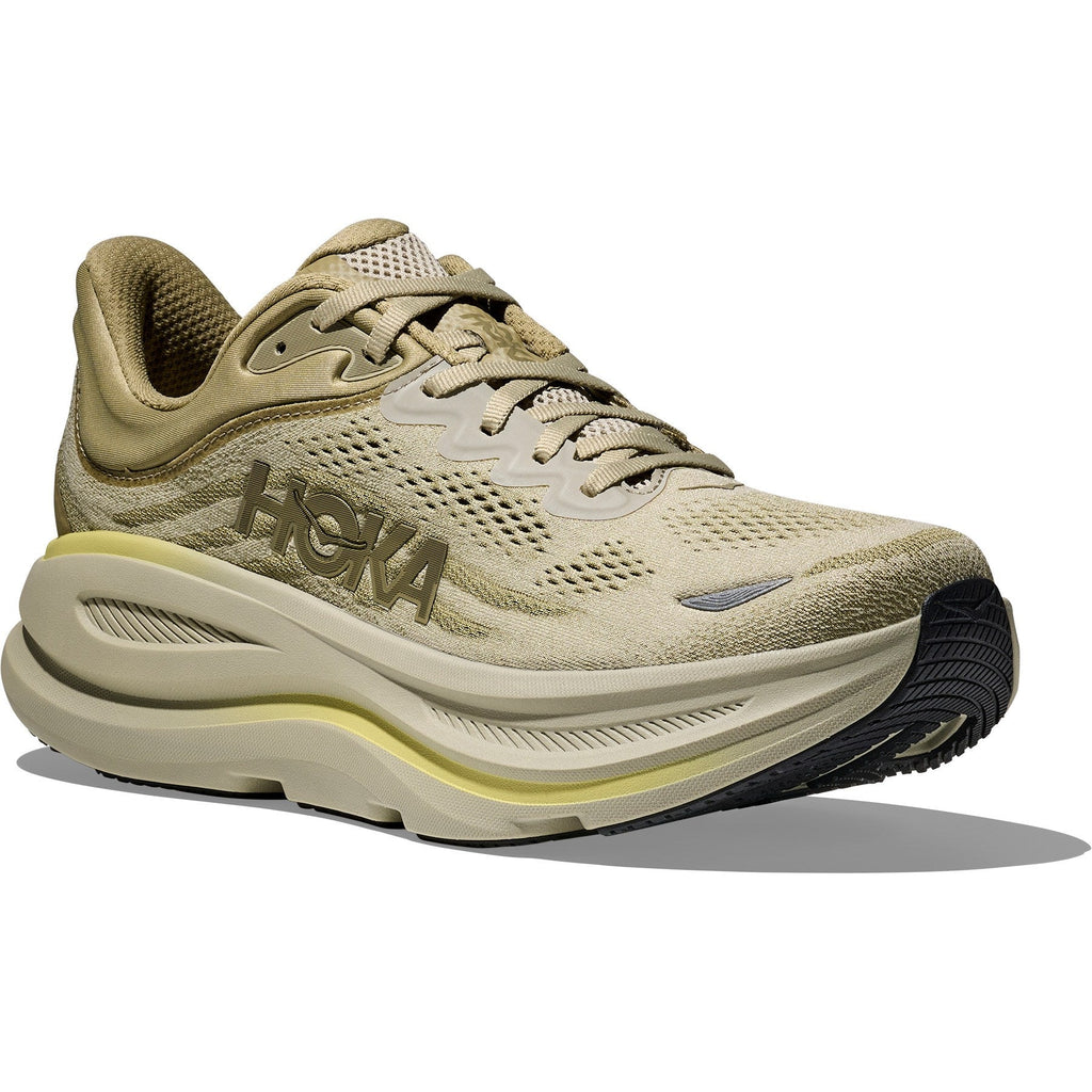 Men's Bondi 9 Road-Running Shoes - Grassland/Oyster Mushroom - view 3