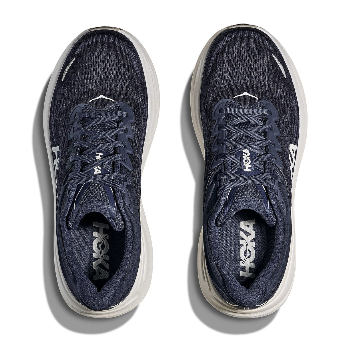 Men's Bondi 9 Road-Running Shoes - Varsity Navy/White - view 6