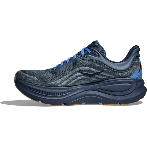Men's Bondi 9 Road-Running Shoes - Faded Navy/Slate Blue - view 2