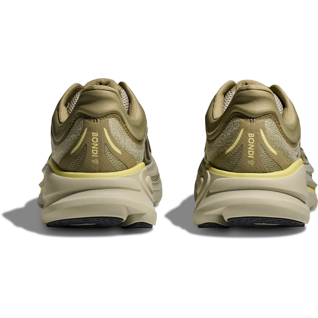 Men's Bondi 9 Road-Running Shoes - Grassland/Oyster Mushroom - view 5