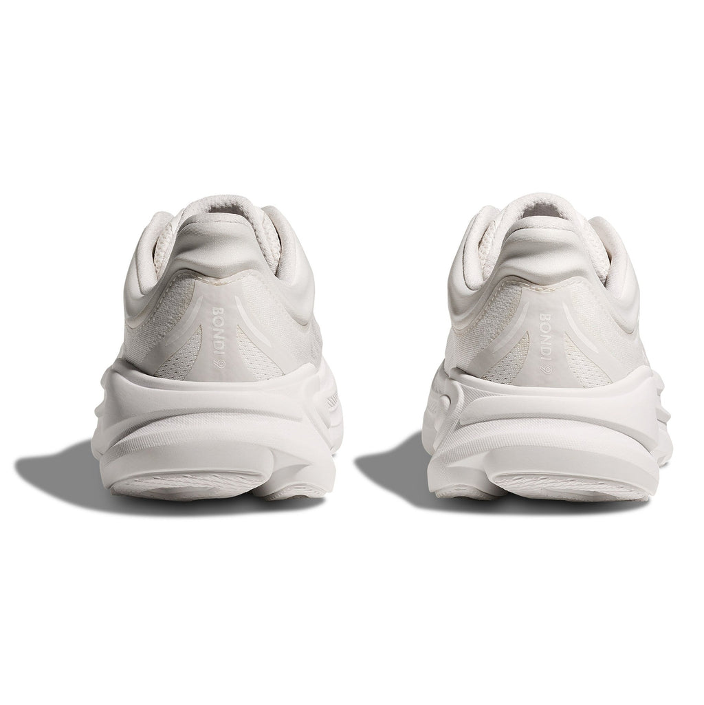 Men's Bondi 9 Road-Running Shoes - White/White - view 5