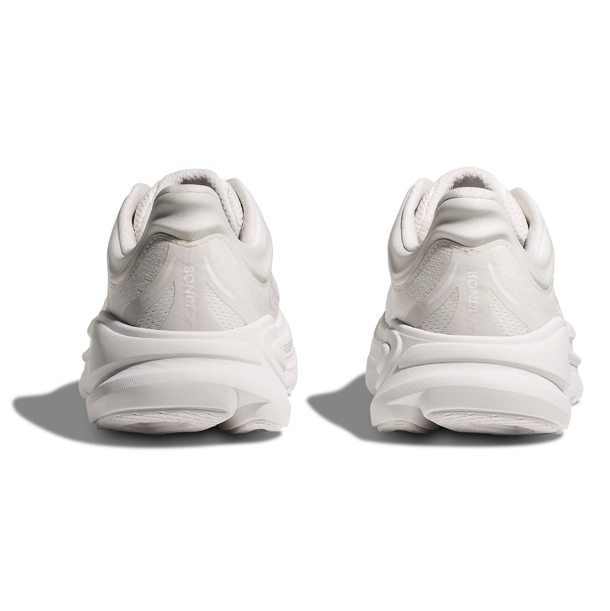 Men's Bondi 9 Road-Running Shoes - White/White - view 5