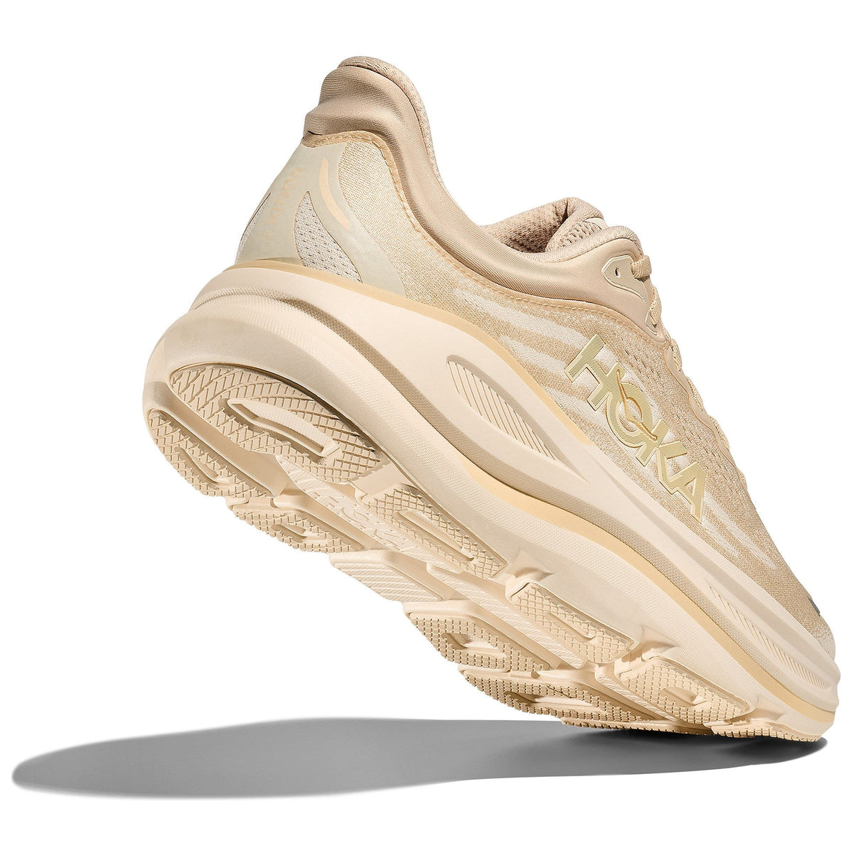 Men's Bondi 9 Road-Running Shoes - Oatmeal/Oat Milk - view 8