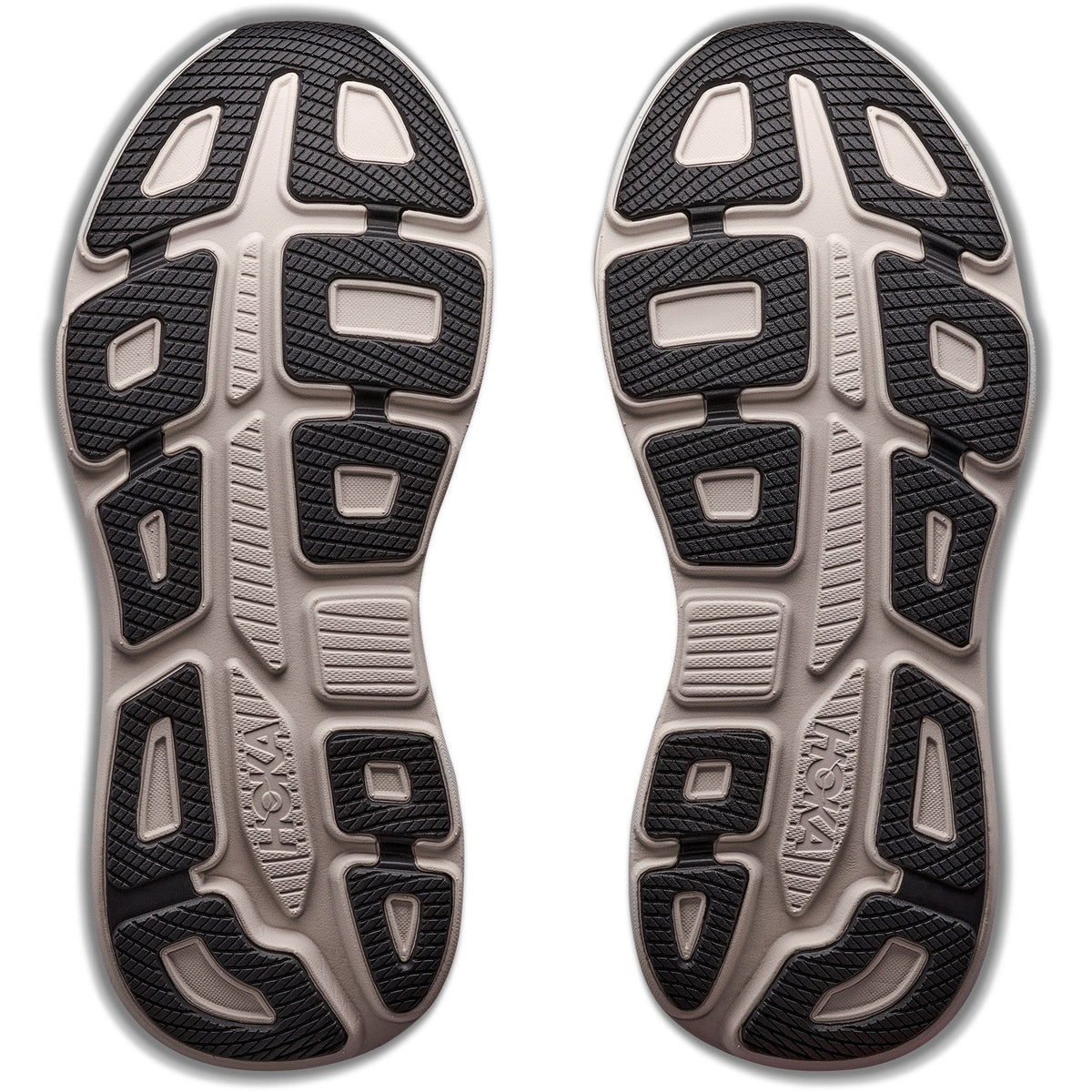 Men's Bondi 9 Road-Running Shoes - Black/River Rock Grey - view 7