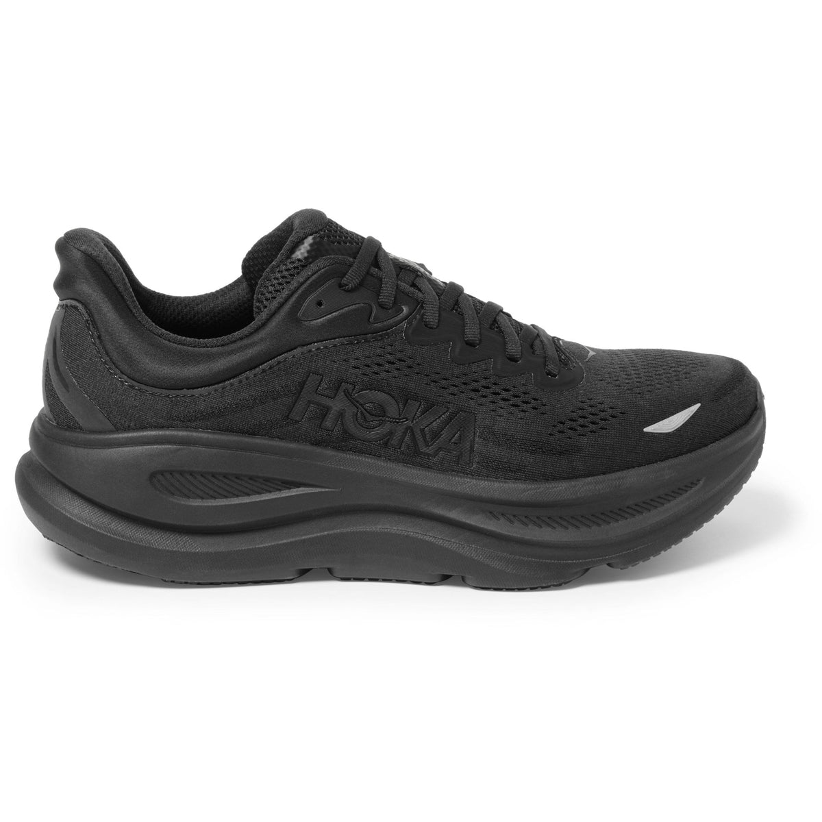 Men's Bondi 9 Road-Running Shoes - Black/Black - view 1